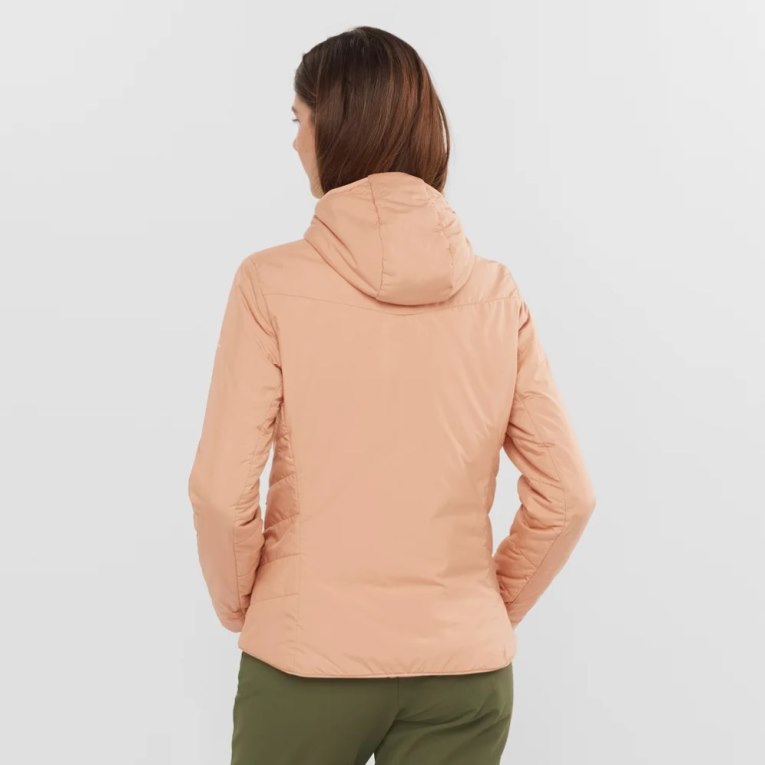 Apricot Salomon Outrack Women's Insulated Jackets | IE BD8046